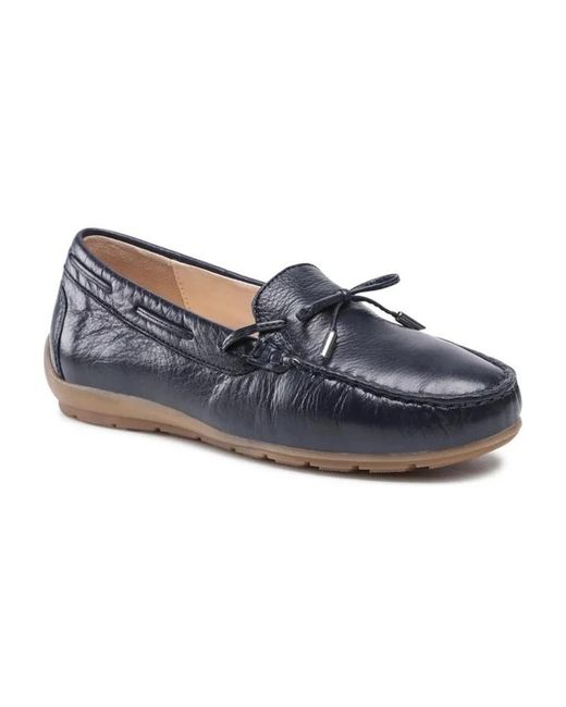 Ara Blue Boat Shoes