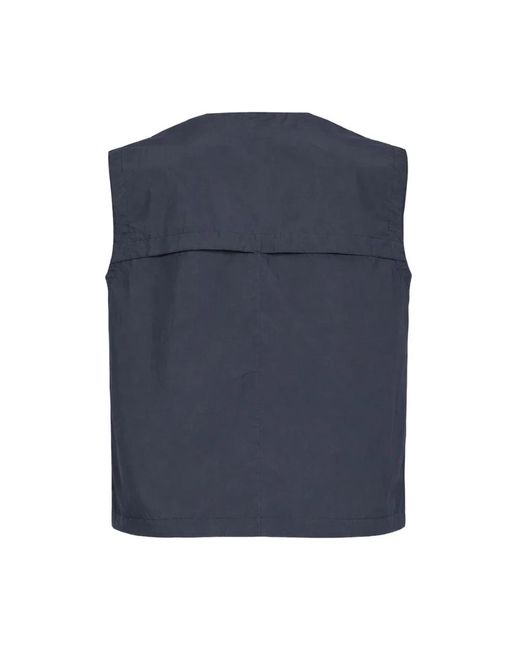 Stone Island Blue Waistcoats for men