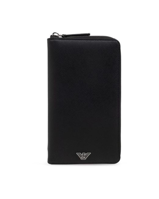 Emporio Armani Black Wallets & Cardholders for men