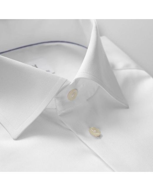 Eton of Sweden Zeitloses slim fit hemd in White für Herren
