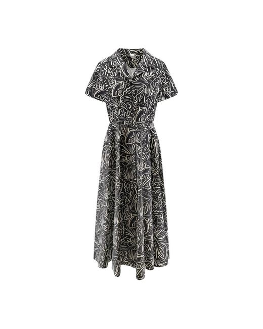 Aspesi Black Shirt Dresses