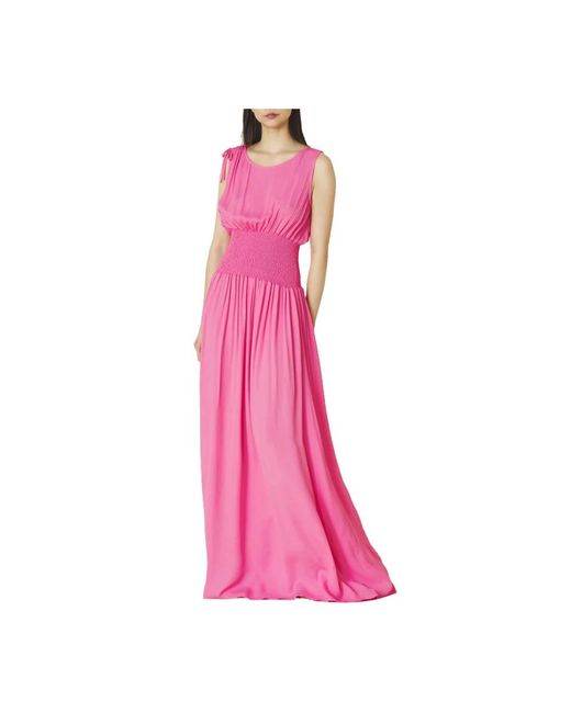 Manila Grace Pink Maxi Dresses