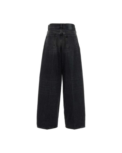 Haikure Black Loose-Fit Jeans