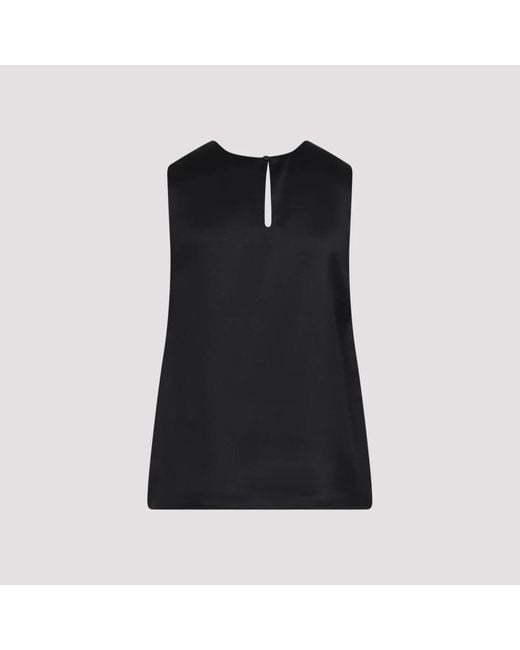 Tom Ford Black Sleeveless Tops