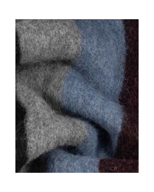 Paul Smith Black Winter Scarves for men