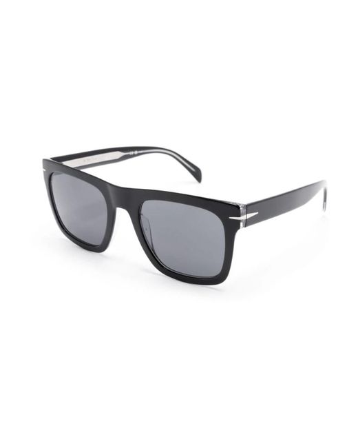 David Beckham Gray Sunglasses for men
