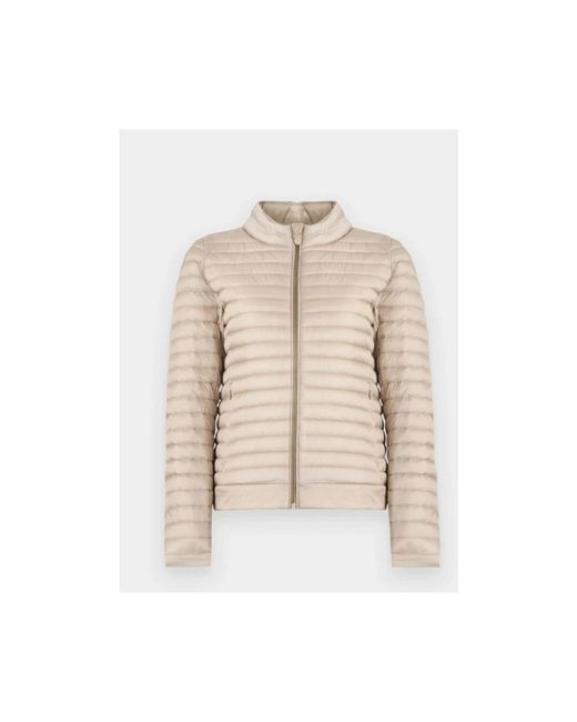 Save The Duck Jassen ,Polyester Alyssa Jacket in het Natural