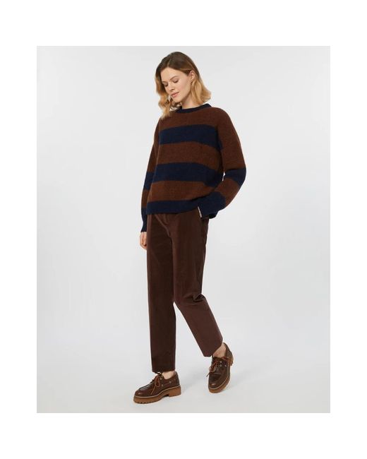 Weekend by Maxmara Marruca Corduroy Broek in het Brown