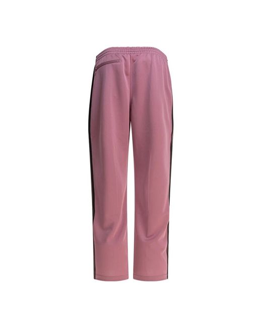 Needles Rosa Poly Smooth Hose Mit Seitenstreifen in Red für Herren