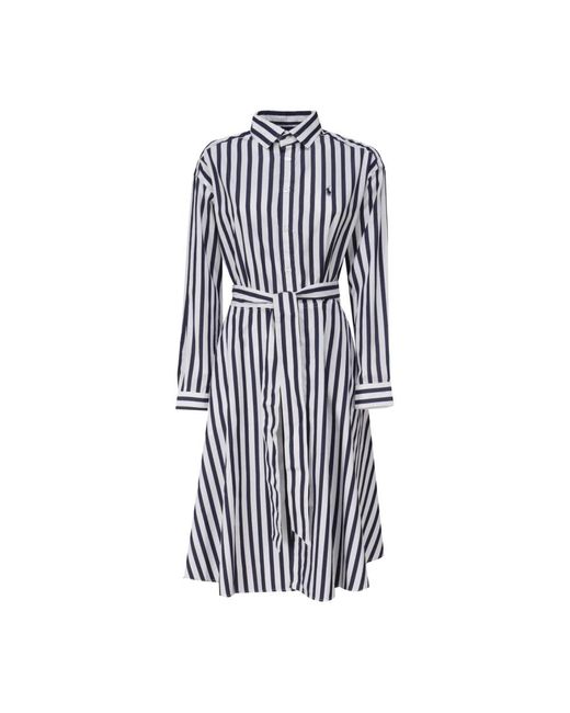 Polo Ralph Lauren Blue Shirt Dresses