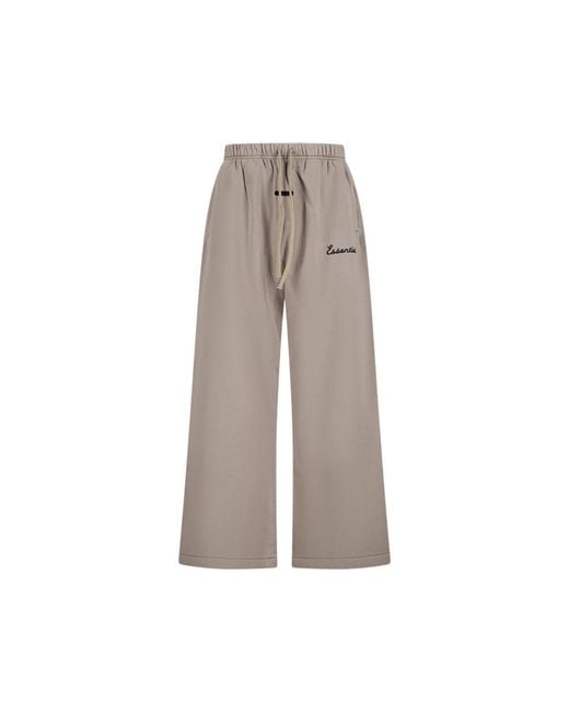 Fear Of God Gray Wide Trousers for men