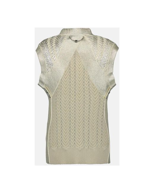 Rabanne Green Round-Neck Knitwear
