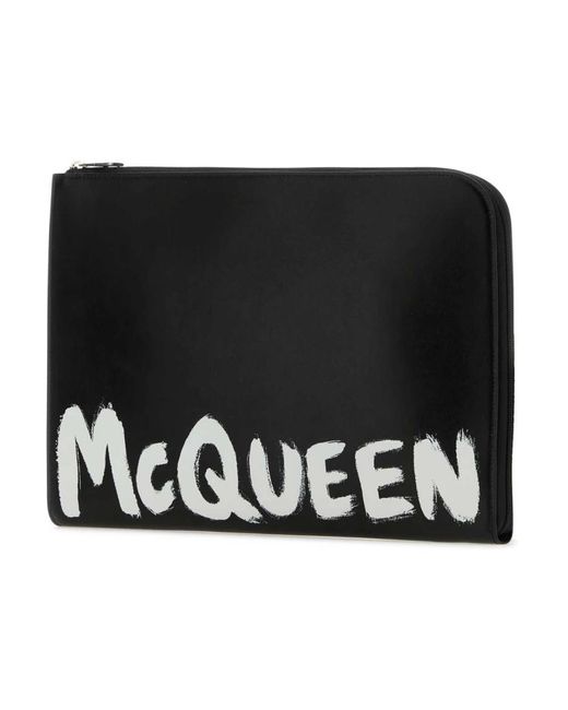 McQueen Black Wallets & Cardholders for men
