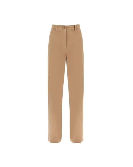 Burberry Natural Straight Fit Jeans