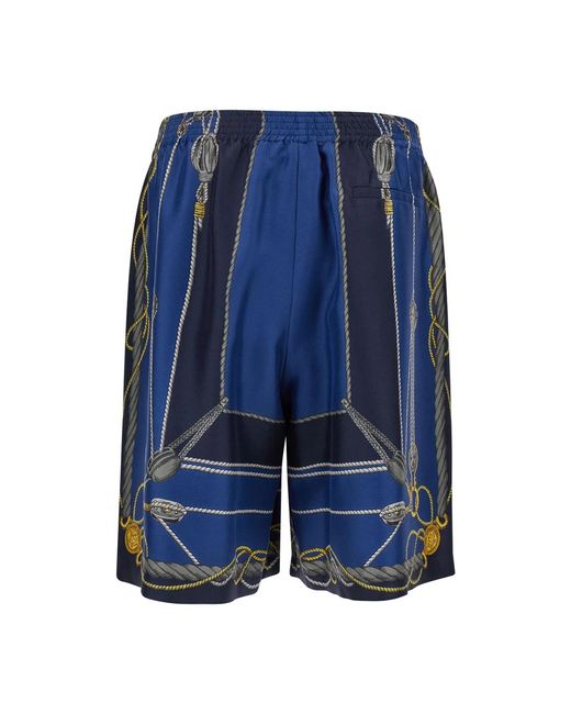 Shorts > casual shorts Versace pour homme en coloris Blue