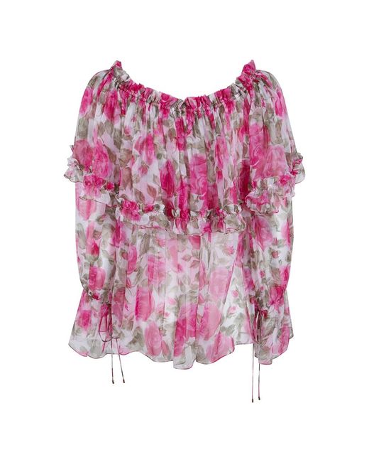 Blouses Chloé de color Purple