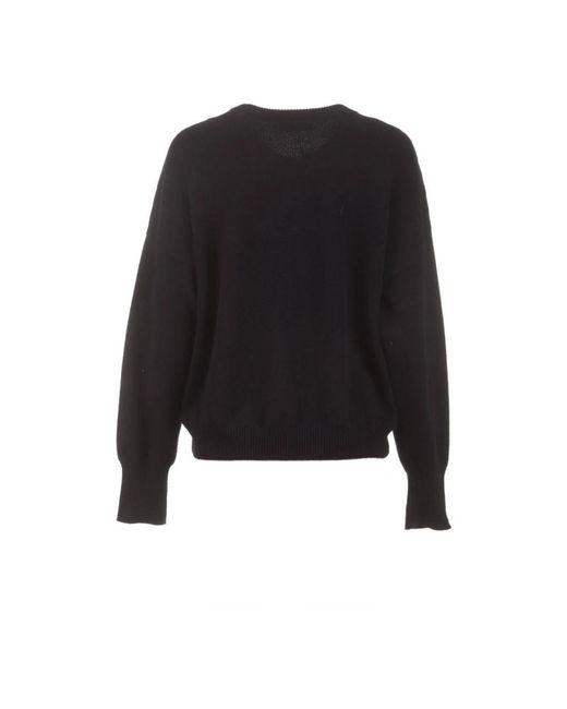 Dolce & Gabbana Black Cashmere Knitwear