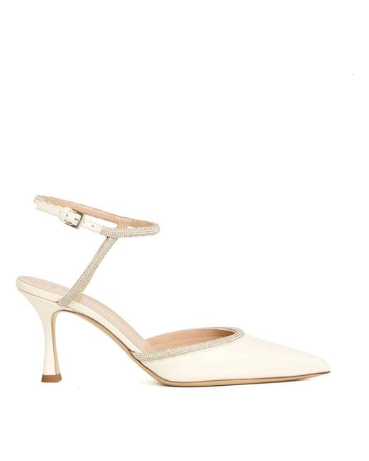 Ninalilou Metallic Slingback Pump