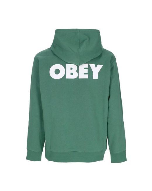 Hoodies Obey pour homme en coloris Green