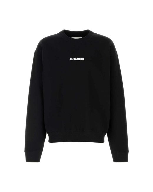 Jil Sander Black Sweatshirts for men