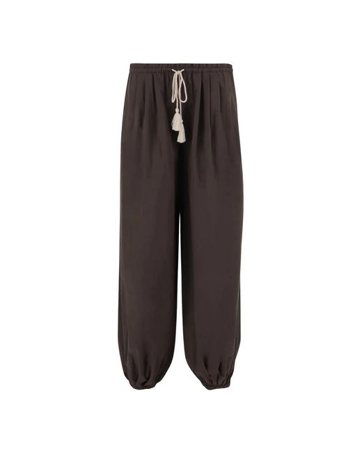 THE GARMENT Black Tapered Trousers