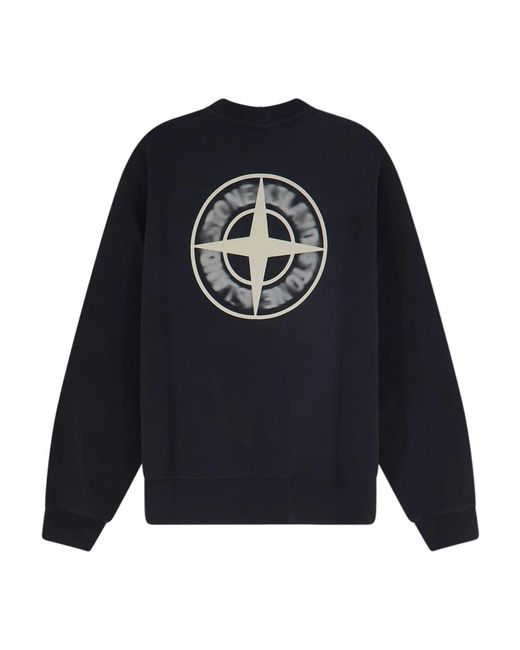 Stone Island Blue Sweatshirts for men