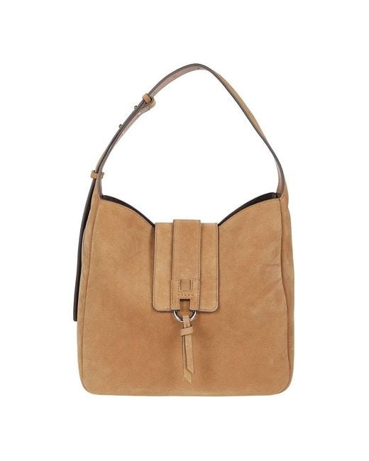 Hogan Brown Shoulder Bags