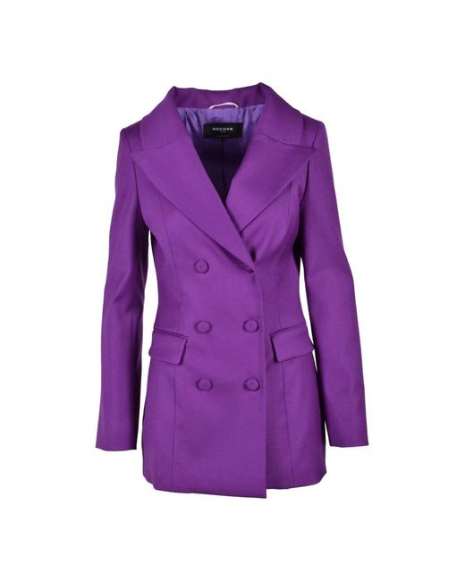 Blazers di Rochas in Purple