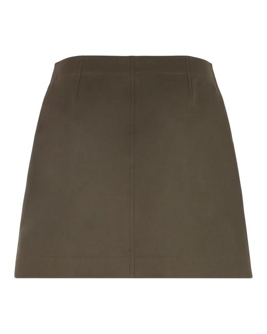 Burberry Green Short Skirts