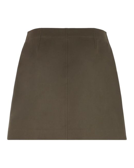 Burberry Green Short Skirts