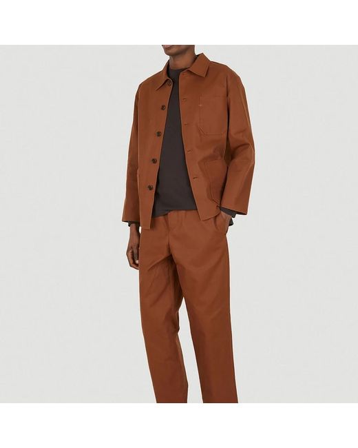 Meta Campania Collective Brown Light Jackets for men