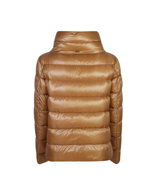 Herno Brown Down Jackets