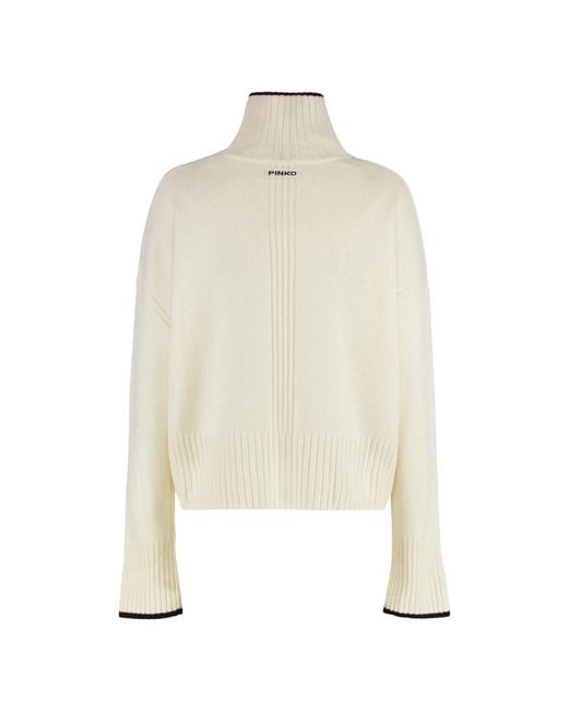 Pinko White Turtlenecks