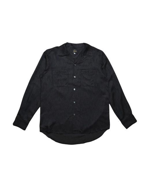 Casual Shirts Needles de hombre de color Blue