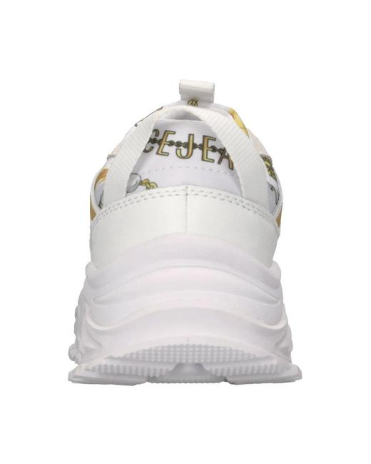 Versace Jeans Couture White Sneakers