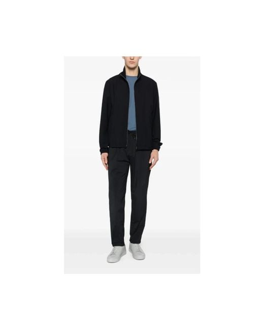 Herno Black Chinos for men