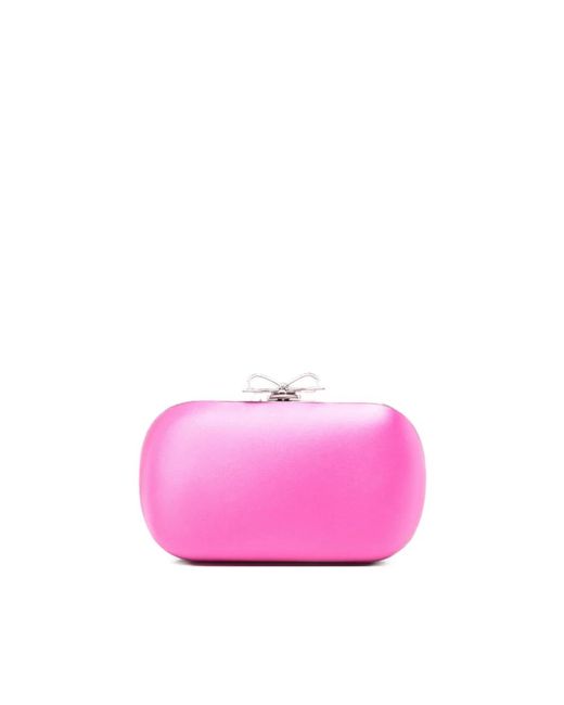 Clutches di Self-Portrait in Pink