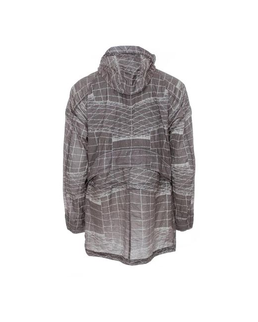 Stone Island Gray Light Jackets for men