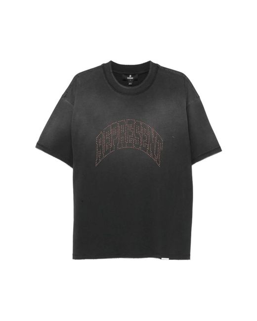 Represent Black T-Shirts for men