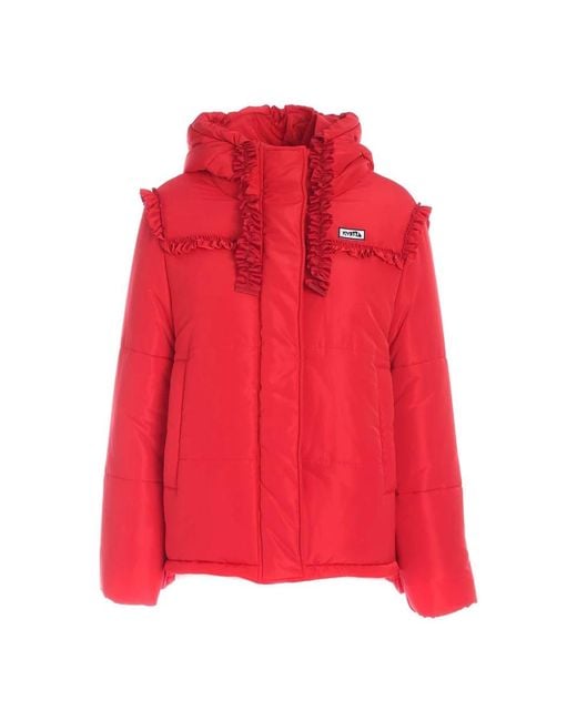 Vivetta Red Winter Jackets
