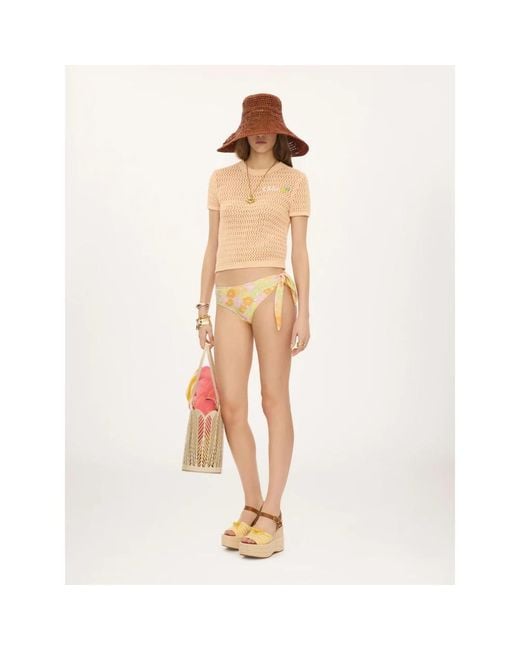 Chloé Natural T-Shirts