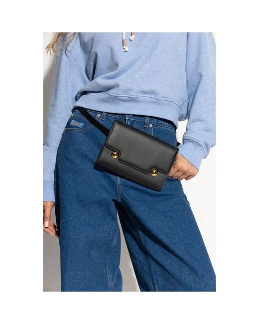 Marni Black Trunkaroo schultertasche