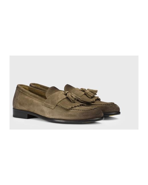 Doucal's Green Loafers for men
