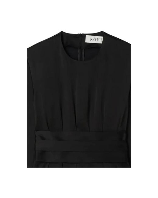 Blouses Rohe de color Black