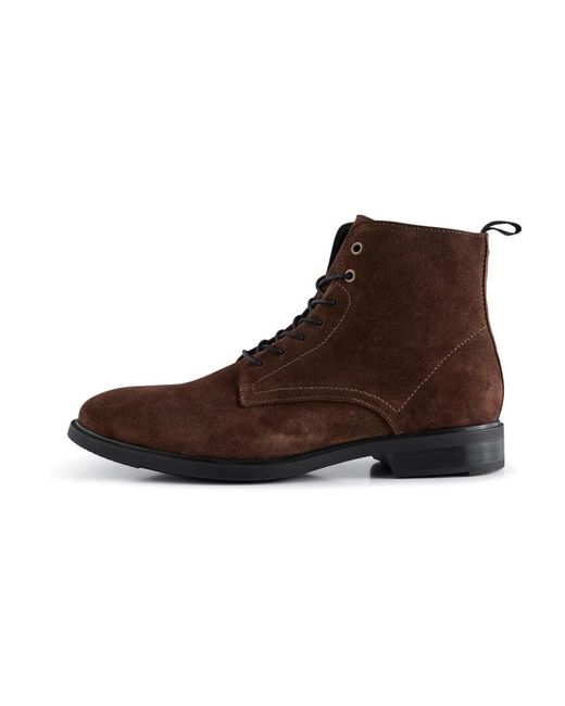 Shoe The Bear Brown Lace-Up Boots for men