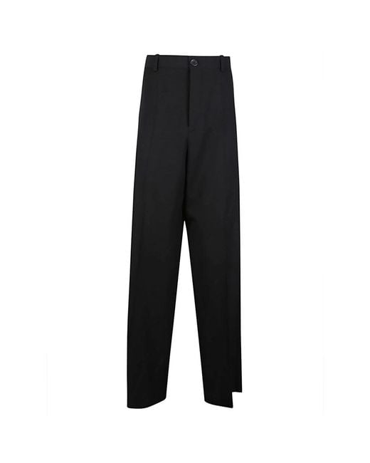 Balenciaga Black Wide Trousers for men