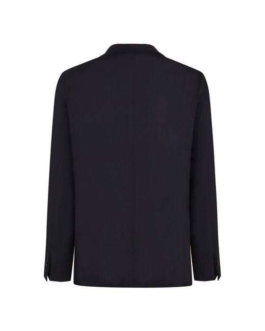 Tagliatore Blue Houndstooth Blazer for men