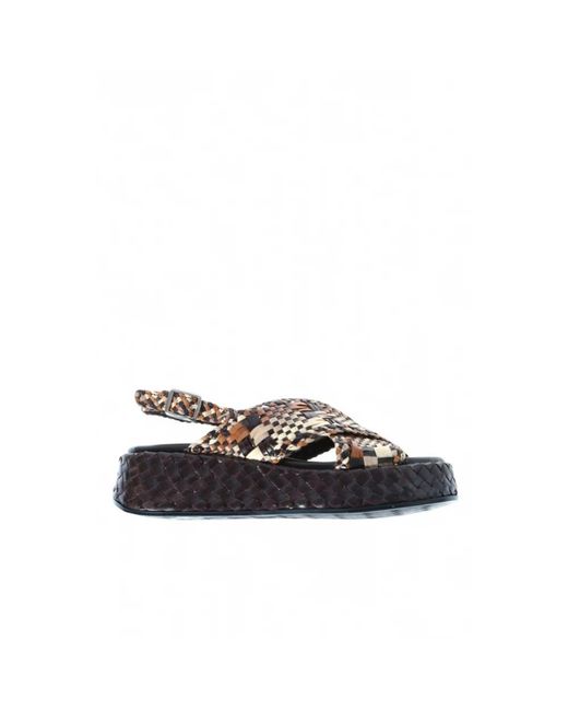 Pons Quintana Multicolor Flat Sandals