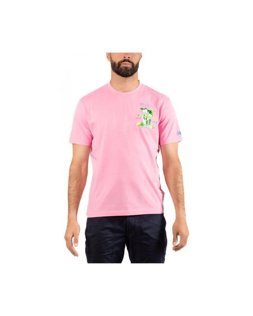 Tops > t-shirts Saint Barth pour homme en coloris Pink