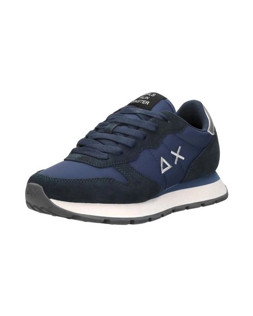 Sun 68 Blue Sneakers